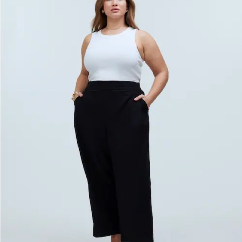 Madewell pants Charcoal Wrap